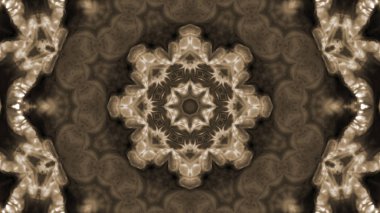 Soyut boya fırça mürekkep patlayabilir formanın düzgün kavramı simetrik desen süs dekoratif Kaleidoscope hareketi geometrik daire ve yıldız şekiller