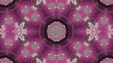 Soyut boya fırça mürekkep patlayabilir formanın düzgün kavramı simetrik desen süs dekoratif Kaleidoscope hareketi geometrik daire ve yıldız şekiller