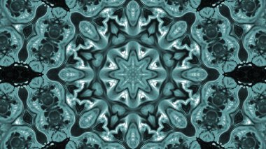 Boya fırça Kaleidoscope