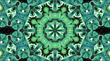 Boya fırça Kaleidoscope