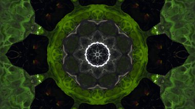 Boya fırça Kaleidoscope