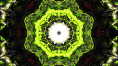 Boya fırça Kaleidoscope