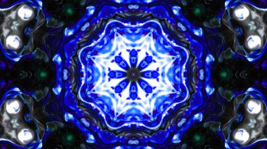 Boya fırça Kaleidoscope