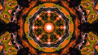 Boya fırça Kaleidoscope