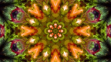 Boya fırça Kaleidoscope