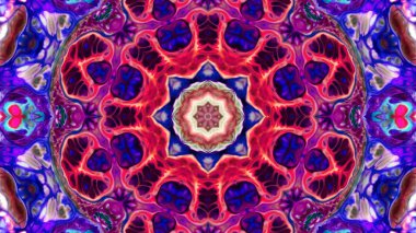 Boya fırça Kaleidoscope