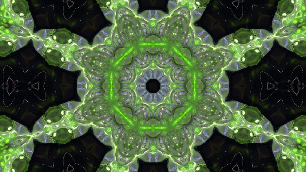 Farbpinsel-Kaleidoskop — Stockfoto