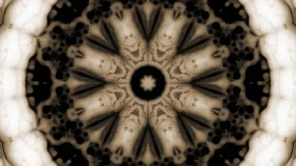 Tinta Escova Pintura Abstrata Explode Espalhe Conceito Liso Padrão Simétrico — Fotografia de Stock