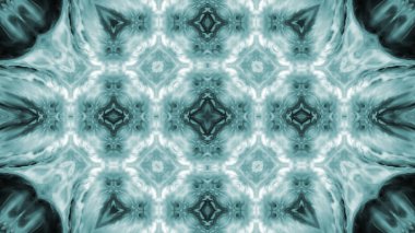 Soyut boya fırça mürekkep patlayabilir formanın düzgün kavramı simetrik desen süs dekoratif Kaleidoscope hareketi geometrik daire ve yıldız şekiller