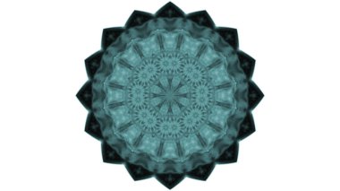 Soyut boya fırça mürekkep patlayabilir formanın düzgün kavramı simetrik desen süs dekoratif Kaleidoscope hareketi geometrik daire ve yıldız şekiller