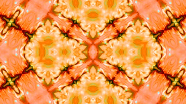 Spread Smooth Concept Symmetric Pattern Ornamental Decorative Kaleidoscope Movement Geometric — Stok Foto