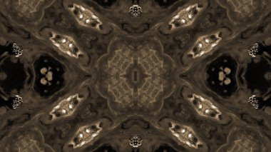 Boya fırça Kaleidoscope