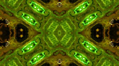 Boya fırça Kaleidoscope