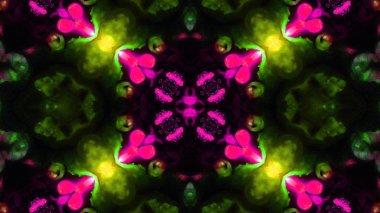 Boya fırça Kaleidoscope