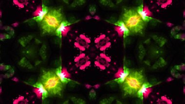 Boya fırça Kaleidoscope