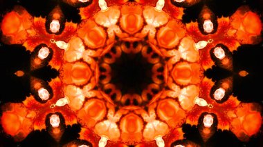 Boya fırça Kaleidoscope