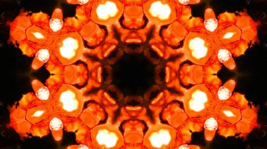 Boya fırça Kaleidoscope