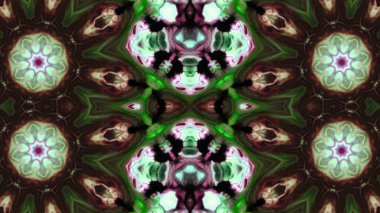 Boya fırça Kaleidoscope