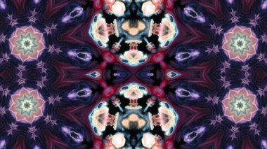 Boya fırça Kaleidoscope