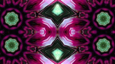 Boya fırça Kaleidoscope