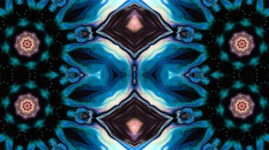 Boya fırça Kaleidoscope