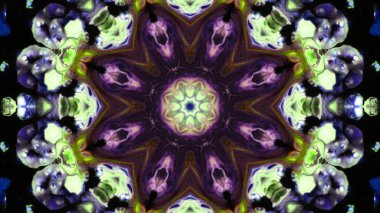 Boya fırça Kaleidoscope
