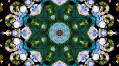 Boya fırça Kaleidoscope