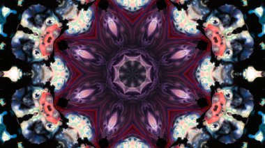 Boya fırça Kaleidoscope