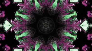 Boya fırça Kaleidoscope