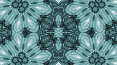 Soyut boya fırça mürekkep patlayabilir formanın düzgün kavramı simetrik desen süs dekoratif Kaleidoscope hareketi geometrik daire ve yıldız şekiller