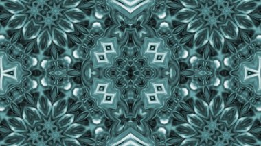 Soyut boya fırça mürekkep patlayabilir formanın düzgün kavramı simetrik desen süs dekoratif Kaleidoscope hareketi geometrik daire ve yıldız şekiller