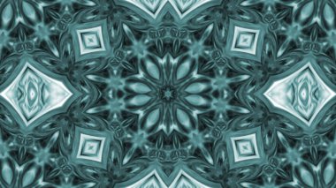 Soyut boya fırça mürekkep patlayabilir formanın düzgün kavramı simetrik desen süs dekoratif Kaleidoscope hareketi geometrik daire ve yıldız şekiller