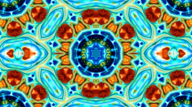 Boya fırça Kaleidoscope