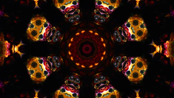 Абстрактная Кисть Кисть Кисть Чернила Взрыв Распространение Плавной Концепции Симметричный — стоковое фото