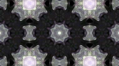 Soyut boya fırça mürekkep patlayabilir formanın düzgün kavramı simetrik desen süs dekoratif Kaleidoscope hareketi geometrik daire ve yıldız şekli