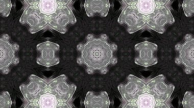 Soyut boya fırça mürekkep patlayabilir formanın düzgün kavramı simetrik desen süs dekoratif Kaleidoscope hareketi geometrik daire ve yıldız şekli