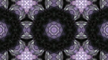 Soyut boya fırça mürekkep patlayabilir formanın düzgün kavramı simetrik desen süs dekoratif Kaleidoscope hareketi geometrik daire ve yıldız şekli