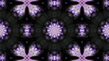 Soyut boya fırça mürekkep patlayabilir formanın düzgün kavramı simetrik desen süs dekoratif Kaleidoscope hareketi geometrik daire ve yıldız şekli