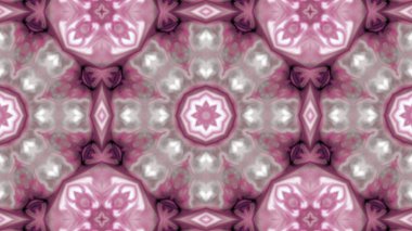 Soyut boya fırça mürekkep patlayabilir formanın düzgün kavramı simetrik desen süs dekoratif Kaleidoscope hareketi geometrik daire ve yıldız şekli