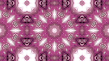 Soyut boya fırça mürekkep patlayabilir formanın düzgün kavramı simetrik desen süs dekoratif Kaleidoscope hareketi geometrik daire ve yıldız şekli