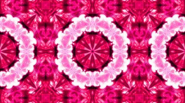 Soyut boya fırça mürekkep patlayabilir formanın düzgün kavramı simetrik desen süs dekoratif Kaleidoscope hareketi geometrik daire ve yıldız şekli