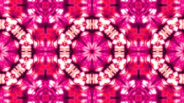 Soyut boya fırça mürekkep patlayabilir formanın düzgün kavramı simetrik desen süs dekoratif Kaleidoscope hareketi geometrik daire ve yıldız şekli