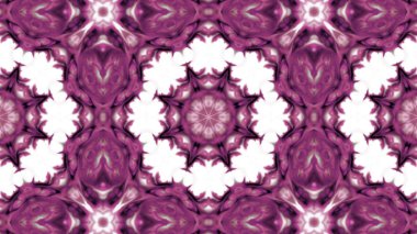 Soyut boya fırça mürekkep patlayabilir formanın düzgün kavramı simetrik desen süs dekoratif Kaleidoscope hareketi geometrik daire ve yıldız şekli