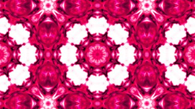 Soyut boya fırça mürekkep patlayabilir formanın düzgün kavramı simetrik desen süs dekoratif Kaleidoscope hareketi geometrik daire ve yıldız şekli