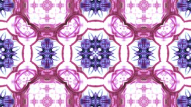 Soyut boya fırça mürekkep patlayabilir formanın düzgün kavramı simetrik desen süs dekoratif Kaleidoscope hareketi geometrik daire ve yıldız şekli