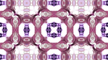 Soyut boya fırça mürekkep patlayabilir formanın düzgün kavramı simetrik desen süs dekoratif Kaleidoscope hareketi geometrik daire ve yıldız şekli