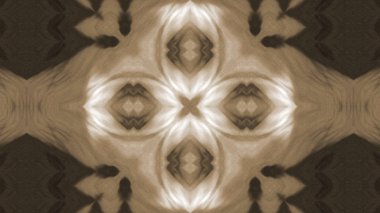 Soyut boya fırça mürekkep patlayabilir formanın düzgün kavramı simetrik desen süs dekoratif Kaleidoscope hareketi geometrik daire ve yıldız şekli