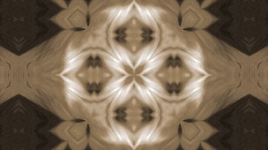 Soyut boya fırça mürekkep patlayabilir formanın düzgün kavramı simetrik desen süs dekoratif Kaleidoscope hareketi geometrik daire ve yıldız şekli