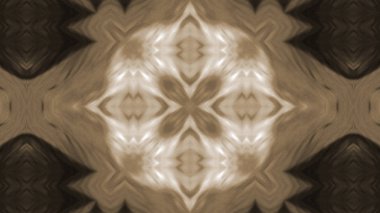 Soyut boya fırça mürekkep patlayabilir formanın düzgün kavramı simetrik desen süs dekoratif Kaleidoscope hareketi geometrik daire ve yıldız şekli