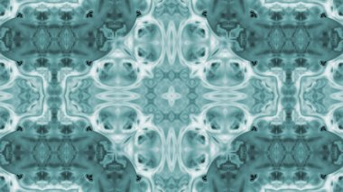 Soyut boya fırça mürekkep patlayabilir formanın düzgün kavramı simetrik desen süs dekoratif Kaleidoscope hareketi geometrik daire ve yıldız şekli